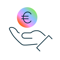Ilustración sobre ingresos constantes para colaboradores de Neolux Energy